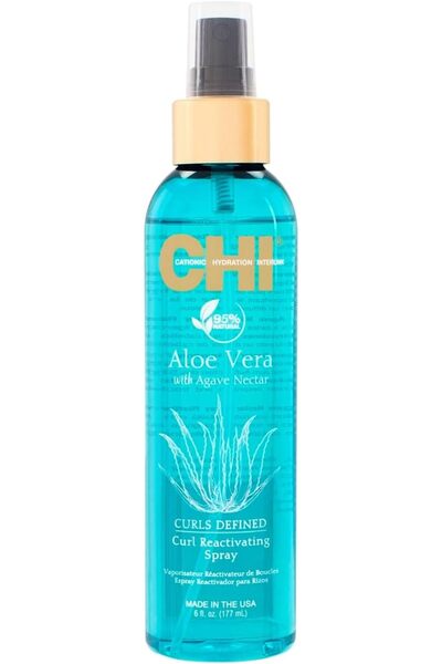 Chi Aloe Vera Extract Revitalizing Spray for Curly Hair, 177 ml