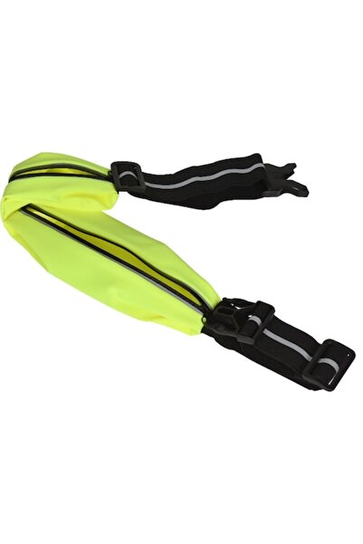 Bibilel Borsetă sport impermeabilă pentru dispozitive și căști de 4,7", curea reflectorizantă, Verde-Negru (BBL2418)