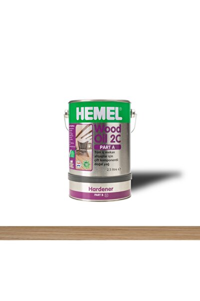 Hemel Wood Oil 2C A+B Bileşen Ahşap Yağı Şeffaf 3 Lt