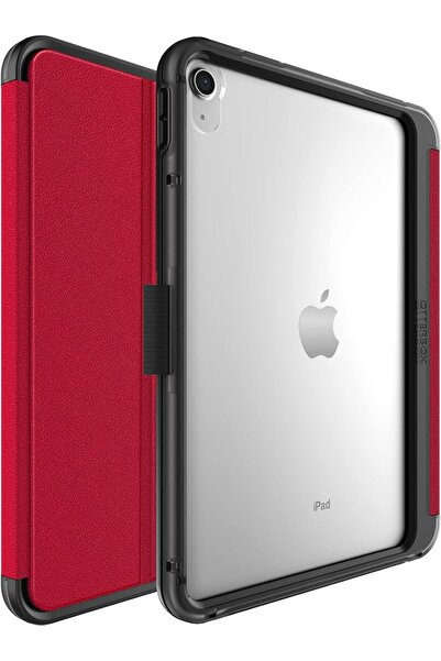 OTTERBOX Symmetry Folio Case for iPad 10th gen (2022) & iPad 11th gen (2025) - Red