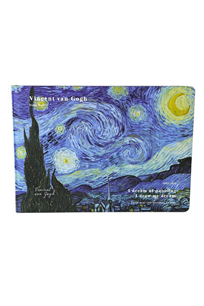 SAFECARE Caiet Van Gogh, Imprimeu Noapte Înstelată