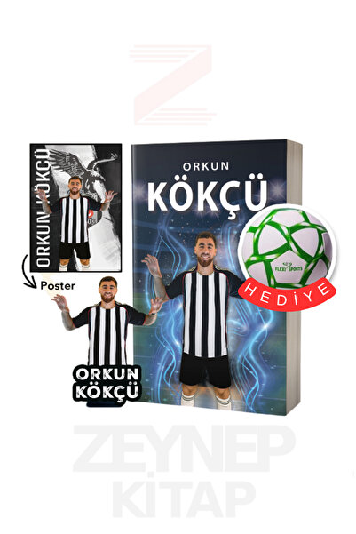 Flipper Yayıncılık Orkun Kökçü (Futbol Topu Poster ve Ahşap Biblo Hediye)