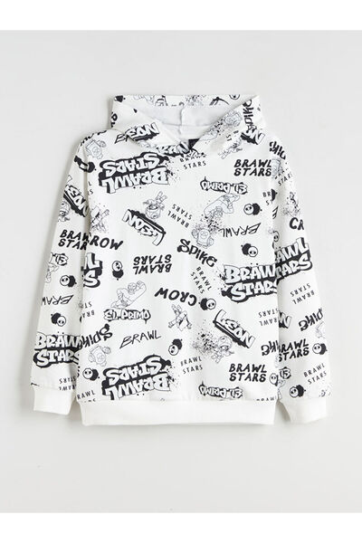LC Waikiki Esvab • Modern & Distinctive Hooded Brawl Stars Printed Boys' Swea...