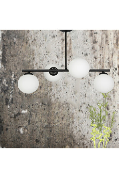 Other Black ceiling lamp with glass balls TITAN 13-801