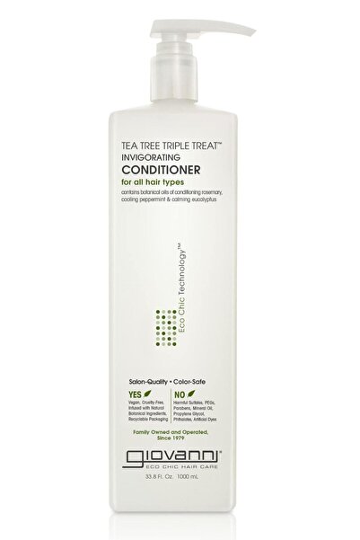 Giovanni Tea Tree Triple Treat Invigorating Shampoo 1000 ml