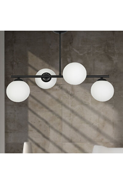 Other Black ceiling lamp with glass balls TITAN 13-801