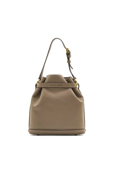Sofia Baldi Andepa genuine mink leather women's bag