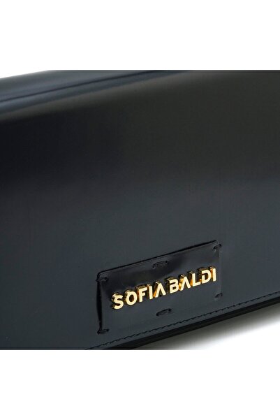 Sofia Baldi Lumin Black Genuine Leather Women's Bag
