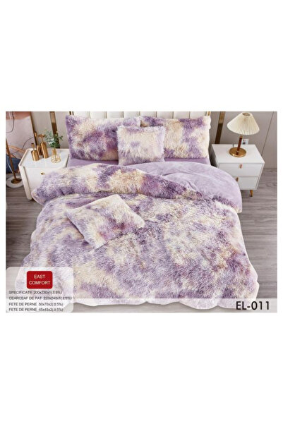 FIONNA.RO Lenjerie Fluffy 6 Piese - Mov