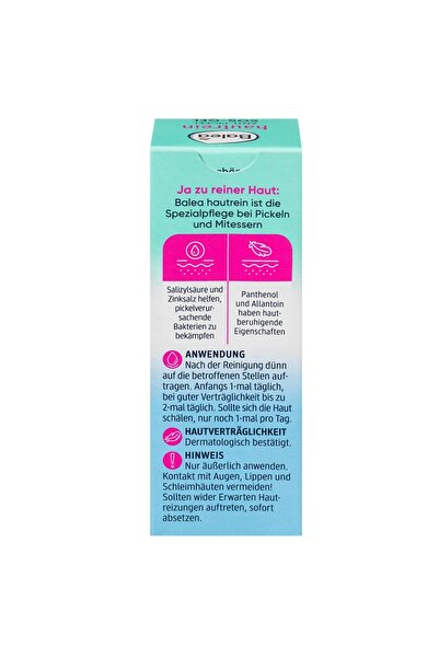 BALEA Anti-acne gel, 15 ml, Vegan