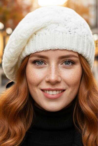 Mood Agenda Women's Knitwear Knitted Painter Beret