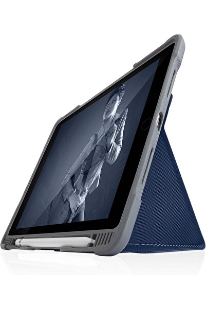 STM غطاء Dux Plus Duo المتين لجهاز Apple iPad مقاس 10.2 بوصة (2019، الجيل الس...