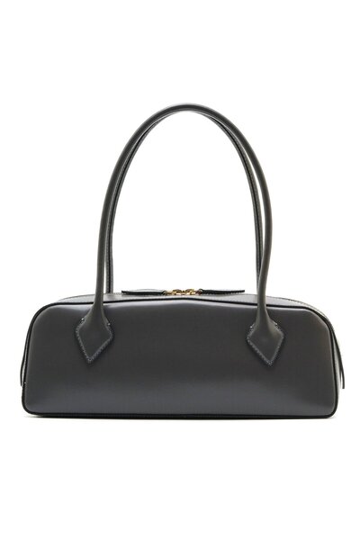 Sofia Baldi Recta Gray Genuine Leather Women's Bag