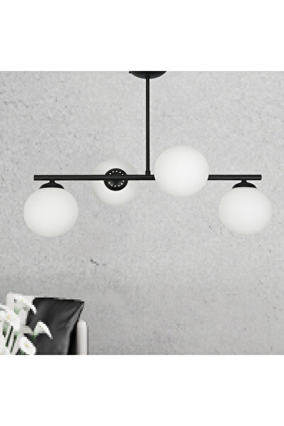 Other Black ceiling lamp with glass balls TITAN 13-801
