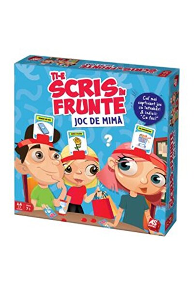 As Joc de societate „E scris pe fruntea ta” - Șarade -