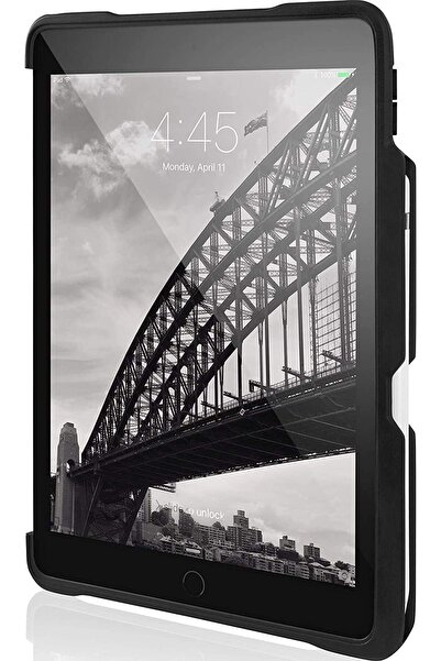 STM DUX Shell Case for Apple iPad Pro 10.5 - Black (Apple Pencil Holder, Smart Keyboard Compatible)
