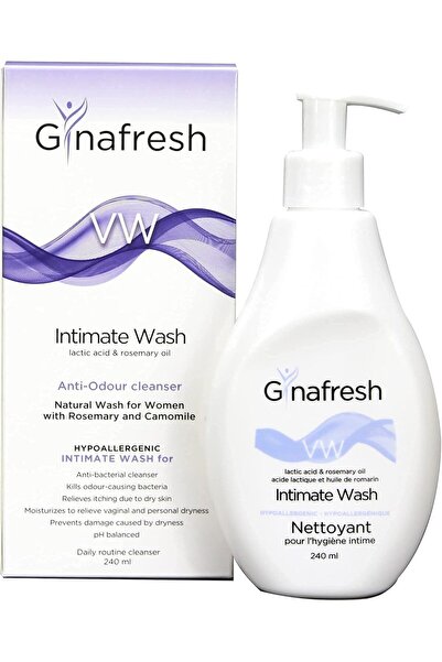 Generic غسول جينا فريش النسائي، متوازن الحموضة، يحتوي على حمض اللاكتيك والباب...