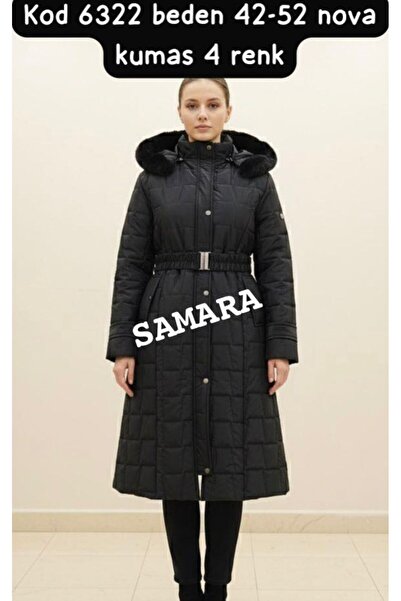 SAMARA NOVA KUMAŞ KABAN RENG SİYAH