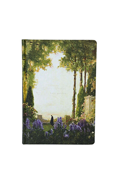 SAFECARE Caiet mediu Thomas Edwin Mostyn, imprimeu Lost Garden Forest