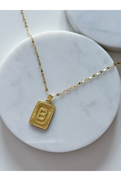 CHARMLUCKY Steel Vintage Letter Kolte