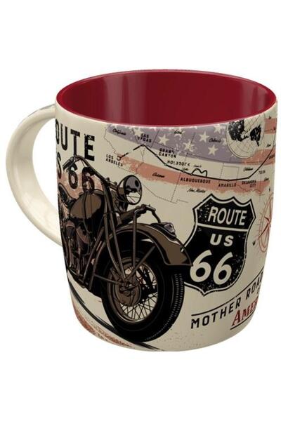 Nostalgic Art Cana Route 66 Bike Map