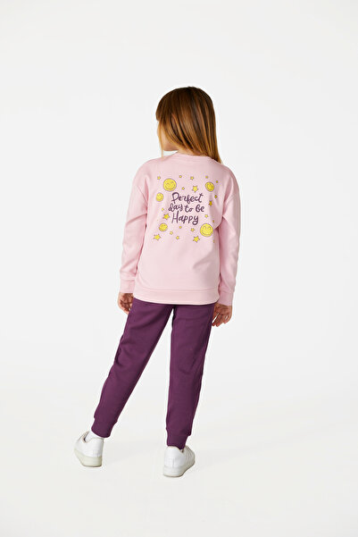 Elsima طقم بيجامة شتوية للبنات من نوع إنترلوك