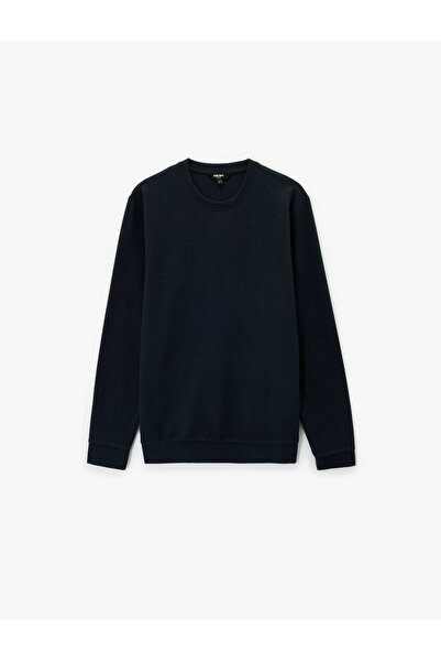 Koton Long Sleeve Crew Neck Basic Sweatshirt