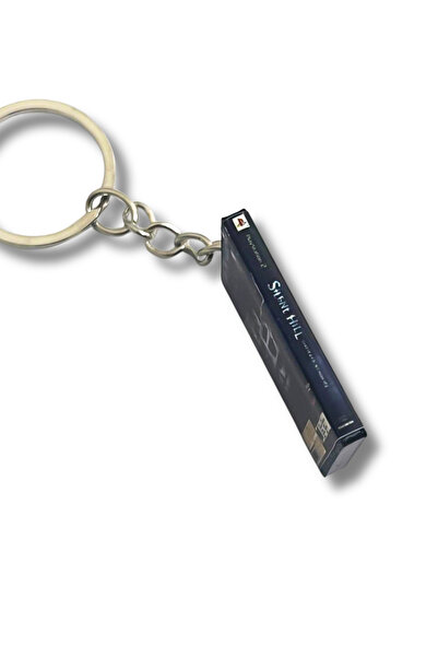 Cosmic Star Silent Hill Shattered Memories Ps2 Retro Miniature Game Box Keychain