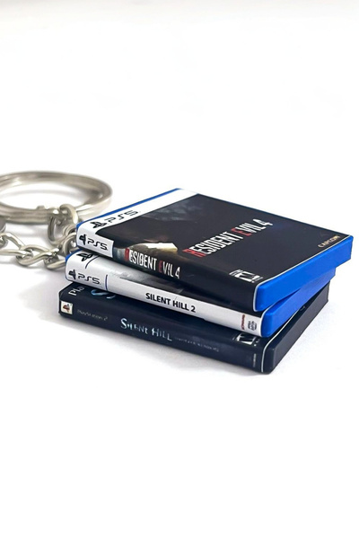 Cosmic Star Resident Evil 4 Ps5 Miniature Game Box Keychain