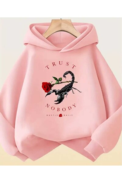 ORVIO Group Unisex colorful Hooded flower Printed hoodie sweatshirt