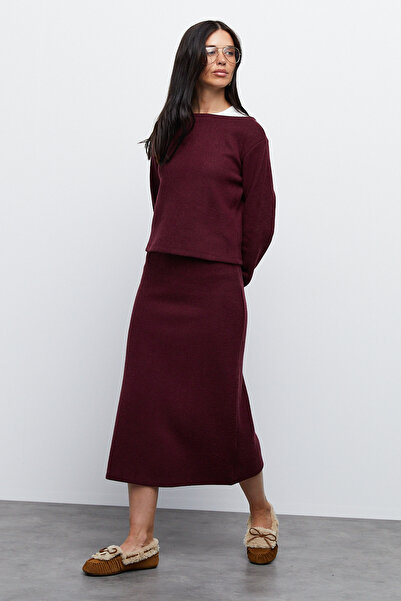 urban focus Hidden Elastic A-Line Skirt