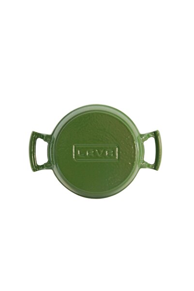 Lava Döküm Yuvarlak Sahan Döküm Demir Yekpare Çift Kulplu Çap(Ø)20cm.