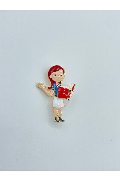 AGAPI Broş Öğretmen Figür Broş