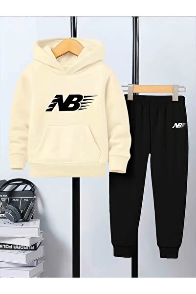 Flaubert -hoodie supradimensionat cu imprimeu pentru bărbați 195 -set de trening 2 piese