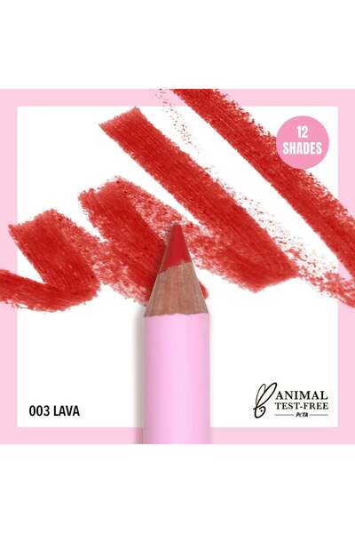 MOİRA Flirty Lip Pencil (003, Lava)