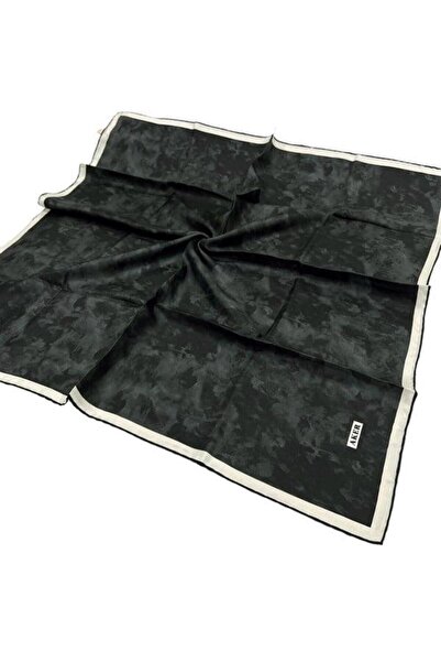 Aker وشاح حريري - 7208713-912 نسيج قطني طويل باللون الأسود