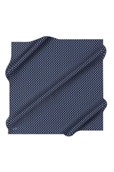 Aker Синя шовкова хустка з твілу - 8921713-922