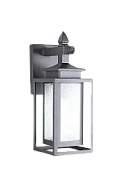 HAMER Outdoor wall lantern, black color – elegant wall lighting
