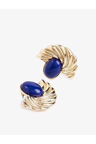 Koton Vintage Earrings with Stone Detail