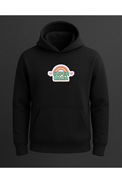 Ebiidesign Super Mama Printed Sweatshirt