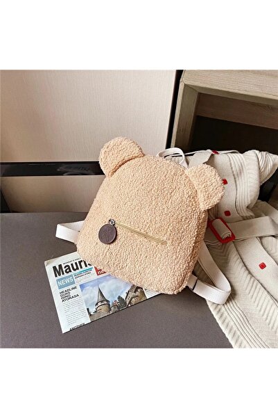 Allmati Plush backpack with ears – Teddy Bear