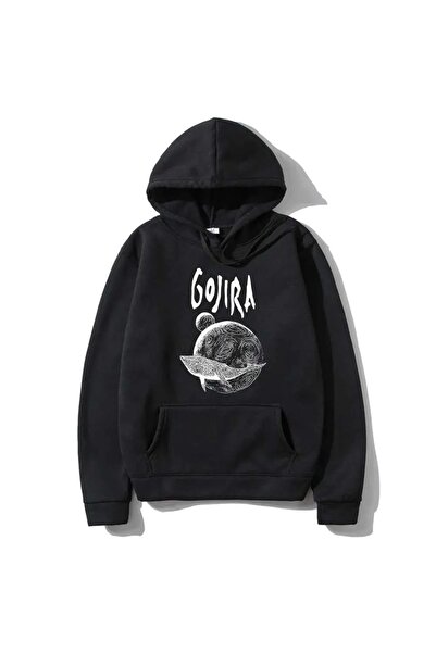 Hunors Sportswear & Company سترة جوجيرا مطبوع للجنسين موديل بغطاء رأس من القطن