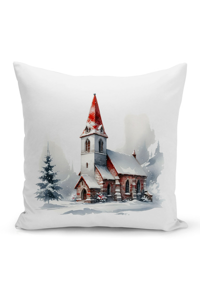 Bertille Home Πρωτοχρονιάτικη Σειρά Διπλής Όψης Ψηφιακή Εκτύπωση Μαξιλαροθήκη...