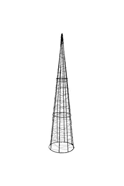 OEM Decorative Christmas Cone Light, Black Wire, 300 LED, 8 Functions, 19x80 cm