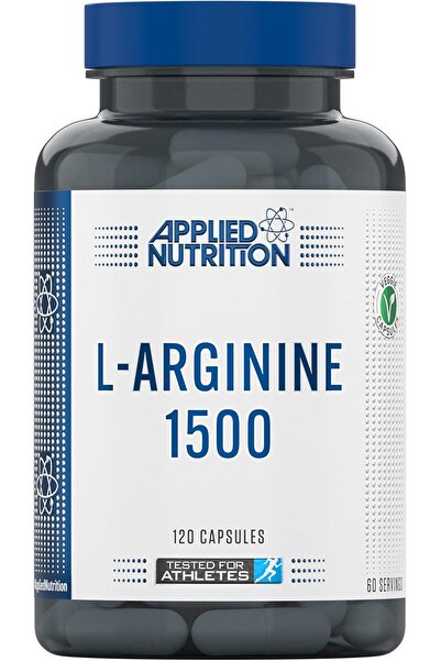 applied nutrition L-Arginine Capsules - 1500mg, Nitric Oxide Booster (60 Servings)