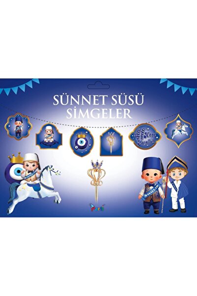 GenelTedarik Sünnet Kutlama Seti Sünnetimize Hoş Geldiniz Yazısı Flama Sünnet...