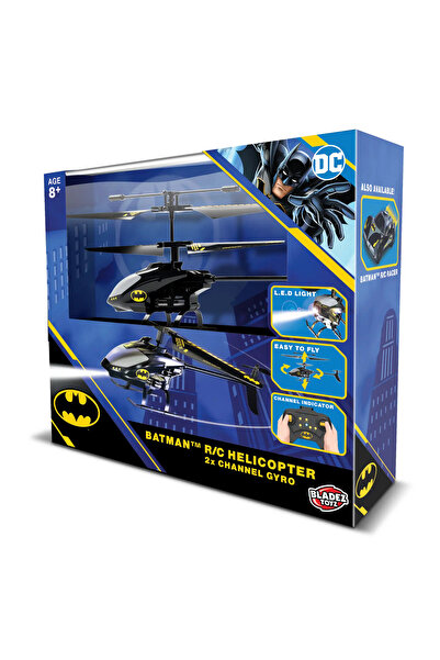 Bladez Toyz لعبة مروحية Bladez DC RC BATMAN GYRO 2CH مع ترخيص رسمي