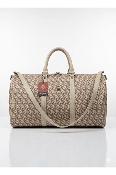 BARIŞ AKBULUT Vegan Leather Travel Shoulder Bag