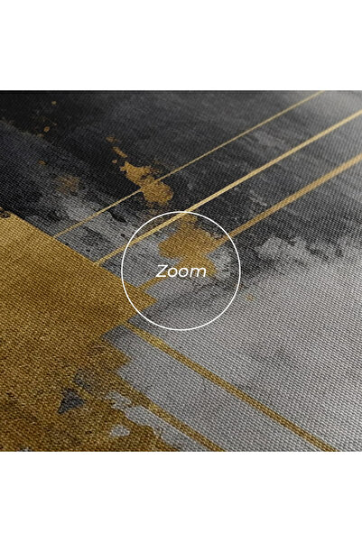 Arthub Canvas Painting, Bedroom And Living Room, Abstract, Abstract Gold Lines (2)