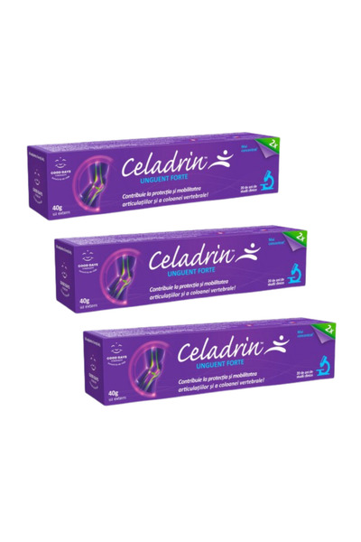 Barny's® Premium Quality Pachet 3 cutii Celadrin™ Unguent Forte - 40 gr